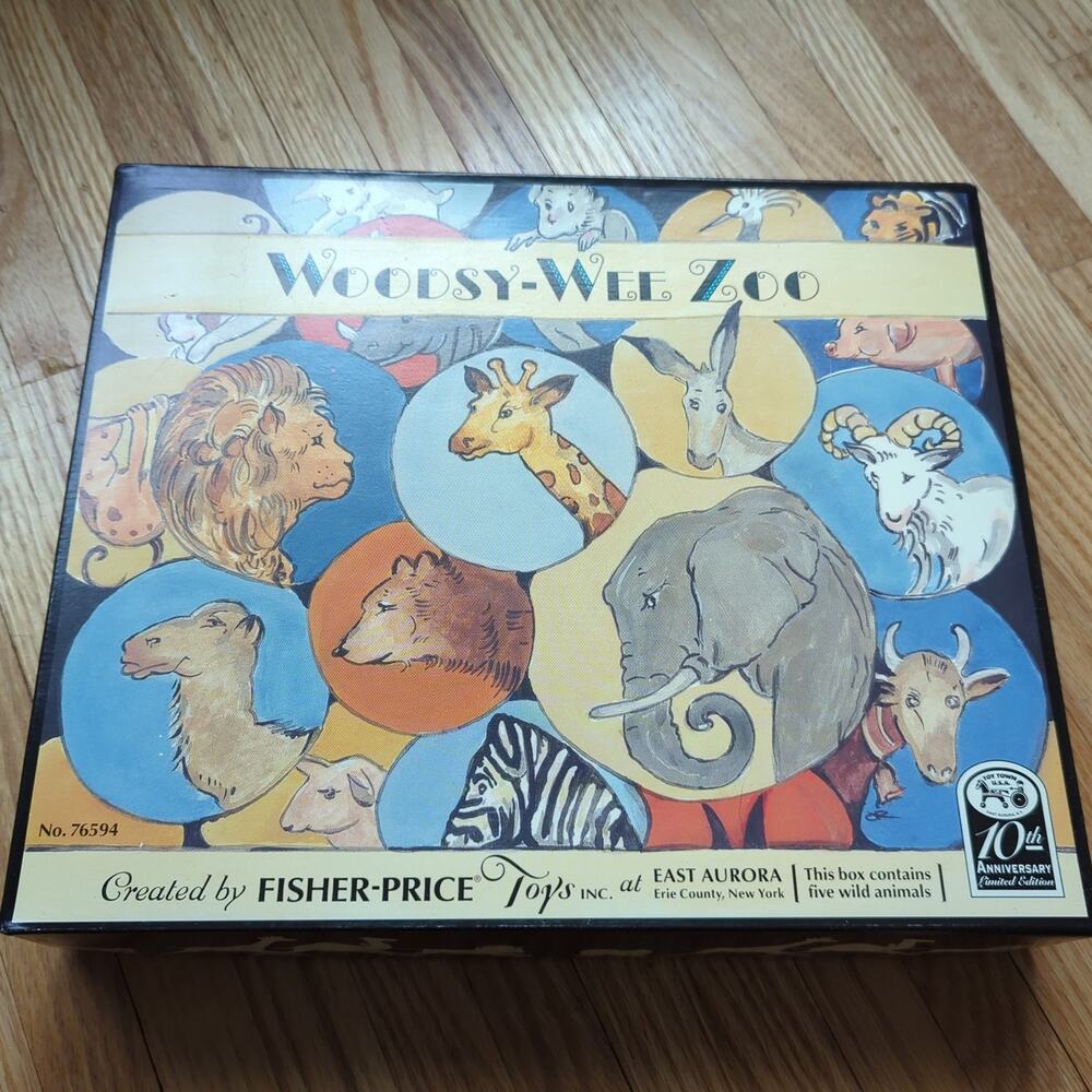 10th Anniversary #76594 Fisher-Price Woodsy-Wee Zoo